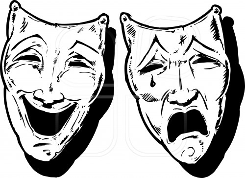 Theatre-Masks-Happy-And-Sad-Laugh-And-Cry